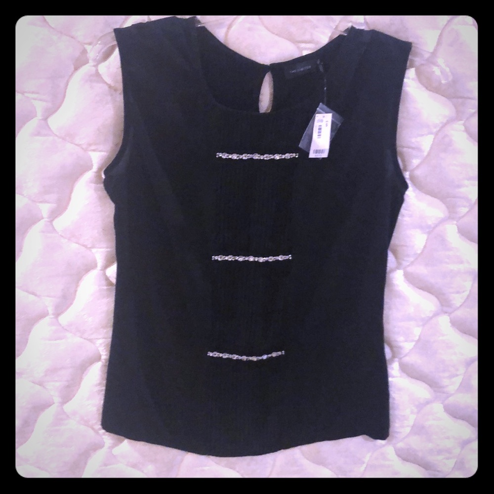 Black Embellished The Limited Top New With Tags